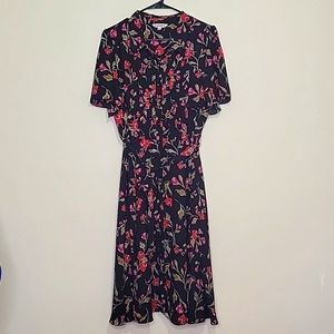 Nanette Lepore Floral A-line Dress Size 14